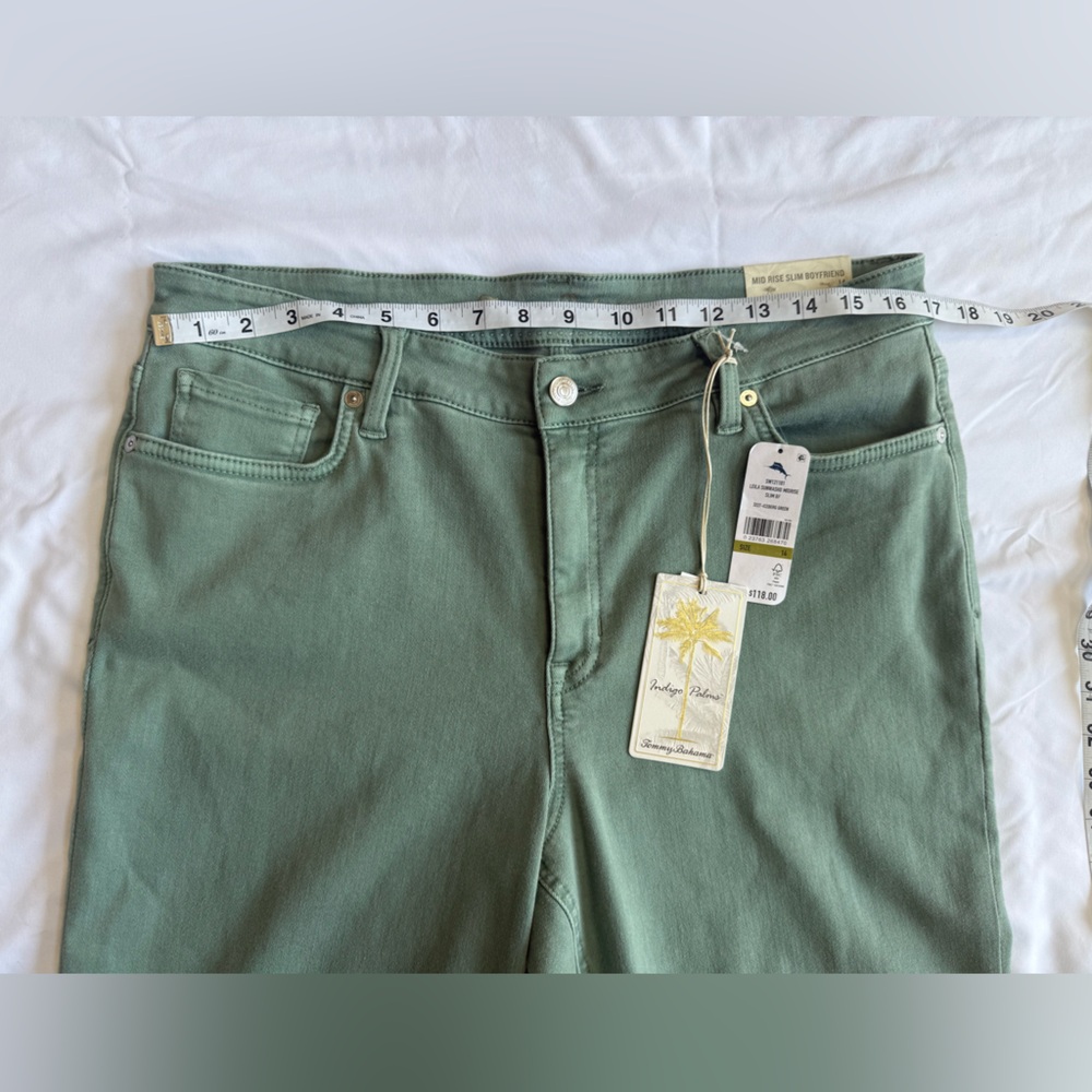 Tommy Bahama Women's Leila Sunwashed Midrise Slim Boyfriend Jeans - Picture 3 of 8